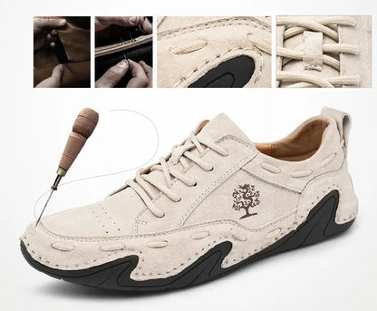 【⏰Ultimo giorno, 70% di sconto! Non perdete l'occasione!】Scarpe ortopediche ergonomiche con assorbimento degli urti, ✅️scarpe ortopediche salutari progettate specificamente per gli uomini europei.