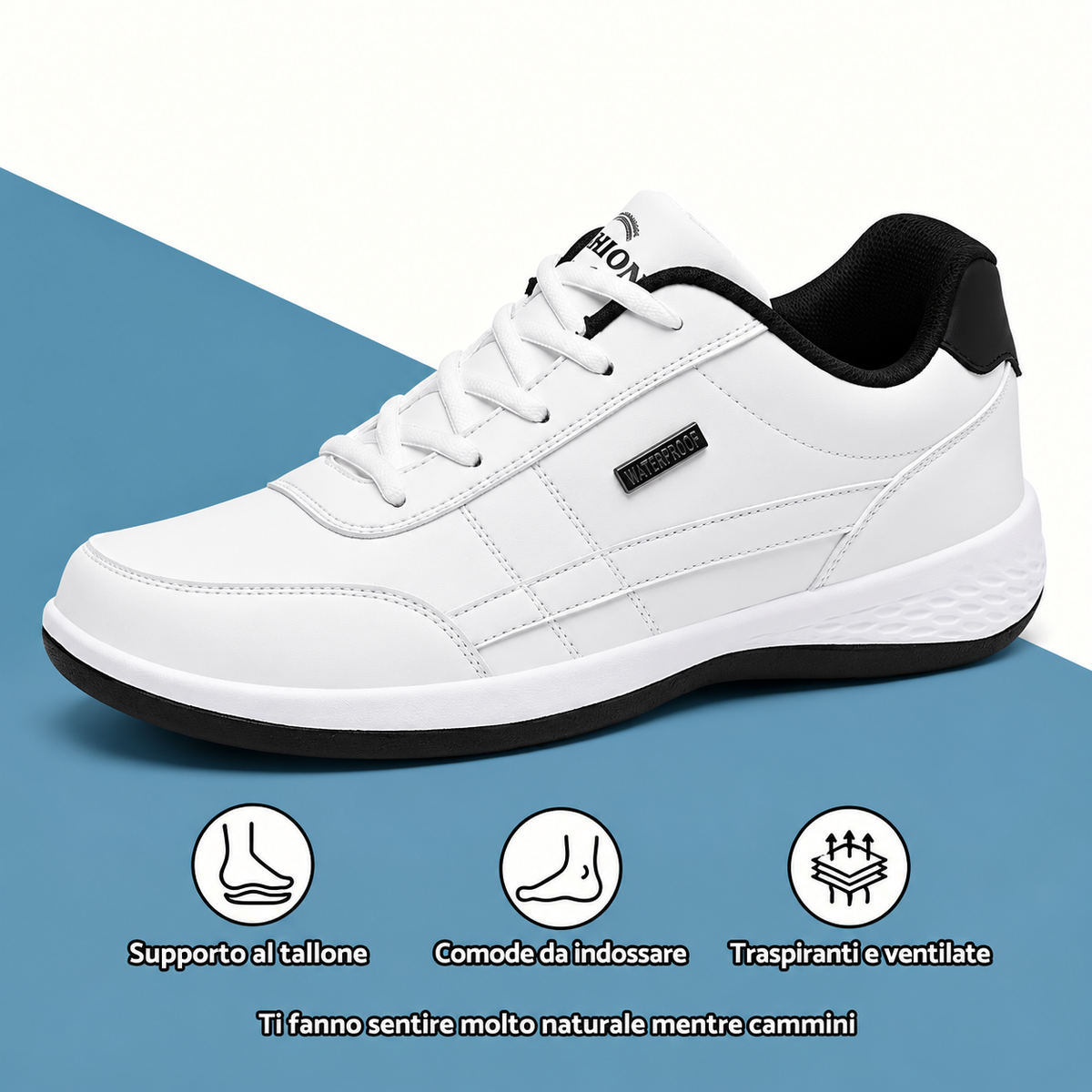 🎉Ultimo giorno! 70% di sconto! ✅ Scarpe mediche plantari progettate specificamente per persone con problemi ai piedi, per alleviare il dolore alla schiena, alle articolazioni e ai piedi.