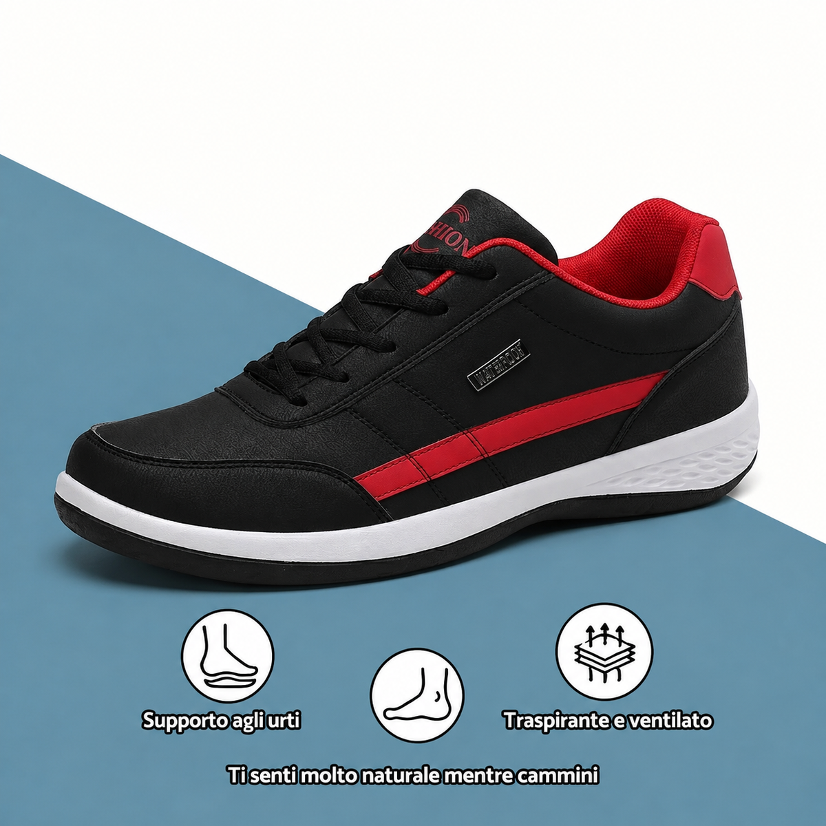 🎉Ultimo giorno! 70% di sconto! ✅ Scarpe mediche plantari progettate specificamente per persone con problemi ai piedi, per alleviare il dolore alla schiena, alle articolazioni e ai piedi.