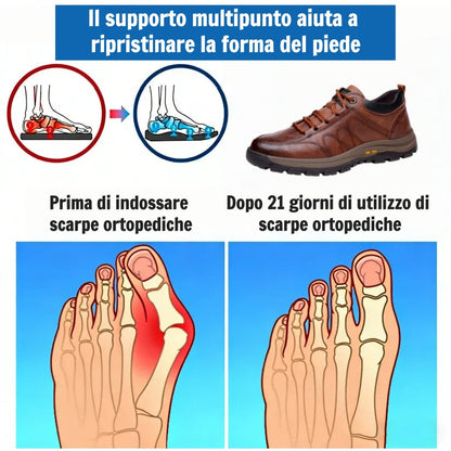 🎁Ultimo giorno per approfittare dello sconto del 70%, non perdertelo! ⏰Realizzate in pelle di vitello australiana🐂Supporto per il piede - allevia il dolore ai piedi✅Impermeabili e antiscivolo, comode da indossare✅Eleganti e versatili.