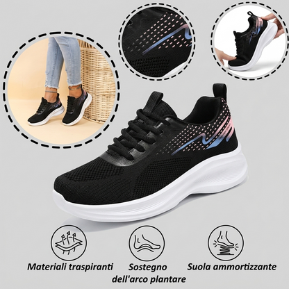 【⏰Ultimo giorno, 70% di sconto! Non perdete l'occasione!】Scarpe ortopediche ergonomiche con assorbimento degli urti, ✅️scarpe ortopediche salutari progettate specificamente per le donne europee.