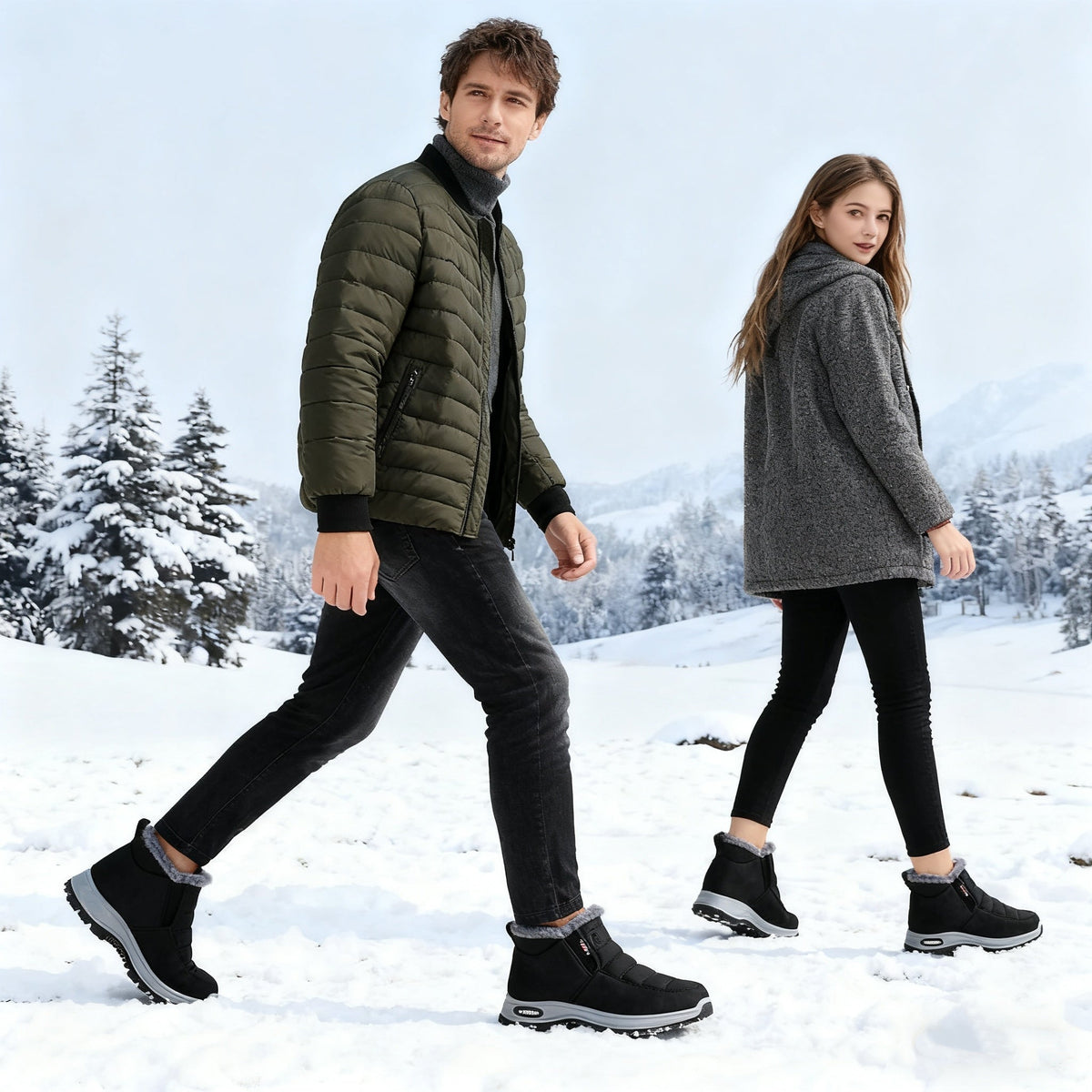(🎉 Offerta del giorno: Sconto del 70% – Da non perdere!) ⏰ Scarpe invernali ortopediche ed ergonomiche che alleviano efficacemente i dolori a piedi, ginocchia e schiena. ✅ Adatte sia per uomo che per donna.