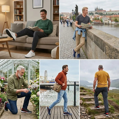 🎉Ultimo giorno! 70% di sconto! ✅ Scarpe mediche plantari progettate specificamente per persone con problemi ai piedi, per alleviare il dolore alla schiena, alle articolazioni e ai piedi.