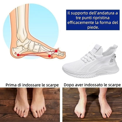 【⏰Ultimo giorno, 70% di sconto! Non perdete l'occasione!】Scarpe ortopediche ergonomiche con assorbimento degli urti, ✅️scarpe ortopediche salutari progettate specificamente per le donne europee.