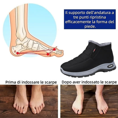 (🎉 Offerta del giorno: Sconto del 70% – Da non perdere!) ⏰ Scarpe invernali ortopediche ed ergonomiche che alleviano efficacemente i dolori a piedi, ginocchia e schiena. ✅ Adatte sia per uomo che per donna.