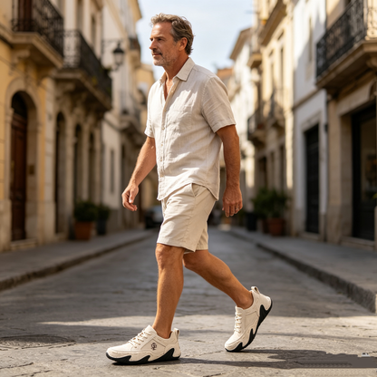 【⏰Ultimo giorno, 70% di sconto! Non perdete l'occasione!】Scarpe ortopediche ergonomiche con assorbimento degli urti, ✅️scarpe ortopediche salutari progettate specificamente per gli uomini europei.