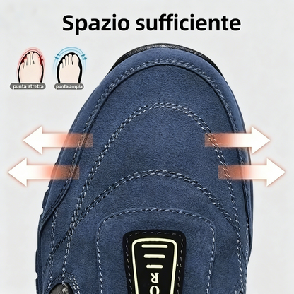 【⏰Ultimo giorno, 70% di sconto! Non perdete l'occasione!】Scarpe ortopediche ergonomiche con assorbimento degli urti, ✅️scarpe ortopediche salutari progettate specificamente per gli uomini europei.