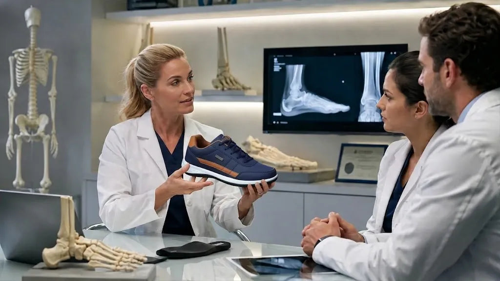 🎉Ultimo giorno! 70% di sconto! ✅ Scarpe mediche plantari progettate specificamente per persone con problemi ai piedi, per alleviare il dolore alla schiena, alle articolazioni e ai piedi.
