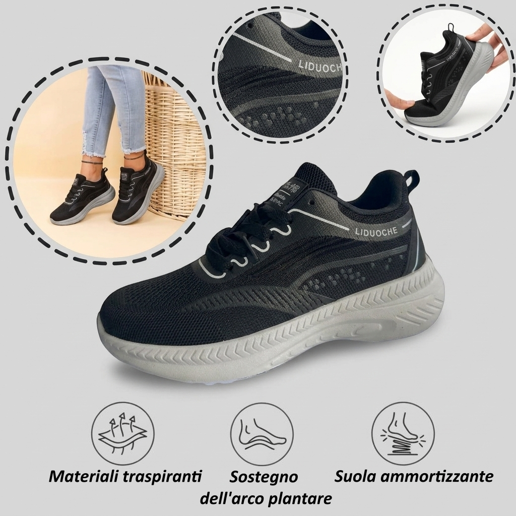 【⏰Ultimo giorno, 70% di sconto! Non perdete l'occasione!】Scarpe ortopediche ergonomiche con assorbimento degli urti, ✅️scarpe ortopediche salutari progettate specificamente per le donne europee.