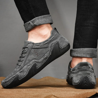 【⏰Ultimo giorno, 70% di sconto! Non perdete l'occasione!】Scarpe ortopediche ergonomiche con assorbimento degli urti, ✅️scarpe ortopediche salutari progettate specificamente per gli uomini europei.