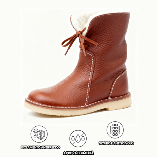 (🎉 Offerta speciale di oggi: 70% di sconto - Non perdertela!) ⏰ Scarpe invernali ortopediche ergonomiche che alleviano efficacemente il dolore a piedi, ginocchia e schiena. ✅ Calde scarpe ortopediche progettate specificamente per le donne europee.