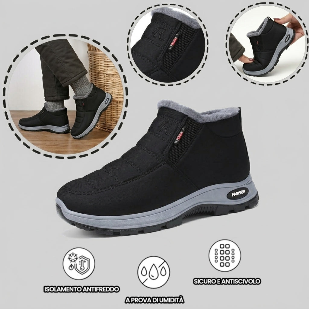 (🎉 Offerta del giorno: Sconto del 70% – Da non perdere!) ⏰ Scarpe invernali ortopediche ed ergonomiche che alleviano efficacemente i dolori a piedi, ginocchia e schiena. ✅ Adatte sia per uomo che per donna.