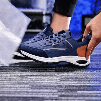 🔥Scarpe ortopediche da uomo realizzate in pell🐂di vitello australiana, fatte a mano, cucite✅a mano, camminate confortevoli, antidolorifici✅, impermeabili✅ e antiscivolo
