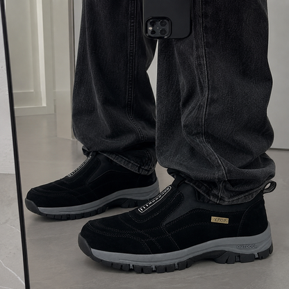 【⏰Ultimo giorno, 70% di sconto! Non perdete l'occasione!】Scarpe ortopediche ergonomiche con assorbimento degli urti, ✅️scarpe ortopediche salutari progettate specificamente per gli uomini europei.