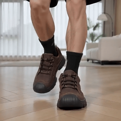 【⏰Ultimo giorno, 70% di sconto! Non perdete l'occasione!】Scarpe ortopediche ergonomiche con assorbimento degli urti, ✅️scarpe ortopediche salutari progettate specificamente per gli uomini europei.