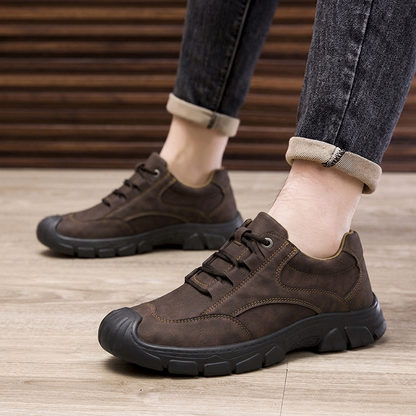 【⏰Ultimo giorno, 70% di sconto! Non perdete l'occasione!】Scarpe ortopediche ergonomiche con assorbimento degli urti, ✅️scarpe ortopediche salutari progettate specificamente per gli uomini europei.