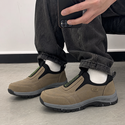 【⏰Ultimo giorno, 70% di sconto! Non perdete l'occasione!】Scarpe ortopediche ergonomiche con assorbimento degli urti, ✅️scarpe ortopediche salutari progettate specificamente per gli uomini europei.