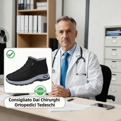 (🎉 Offerta del giorno: Sconto del 70% – Da non perdere!) ⏰ Scarpe invernali ortopediche ed ergonomiche che alleviano efficacemente i dolori a piedi, ginocchia e schiena. ✅ Adatte sia per uomo che per donna.