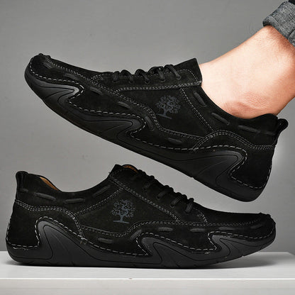 【⏰Ultimo giorno, 70% di sconto! Non perdete l'occasione!】Scarpe ortopediche ergonomiche con assorbimento degli urti, ✅️scarpe ortopediche salutari progettate specificamente per gli uomini europei.