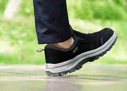 【⏰Ultimo giorno, 70% di sconto! Non perdete l'occasione!】Scarpe ortopediche ergonomiche con assorbimento degli urti, ✅️scarpe ortopediche salutari progettate specificamente per gli uomini europei.